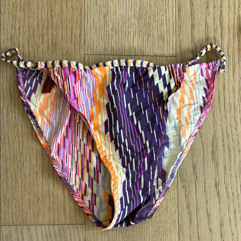 Missoni Multicolor Zigzag Bikini Set w/pouch - Picture 3 of 10